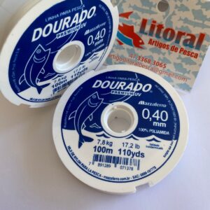LINHA DE PESCA 0,40 COM 100M