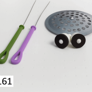 KIT RALO ZINCADO + AGULHA DE FOGÃO + VEDA