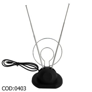 ANTENA COM BASE SINAL ANALÓGICO E HD