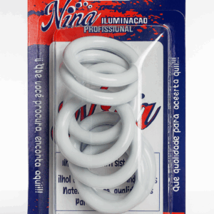 ARGOLAS PARA CORTINA C/8 UNIDADES BRANCA