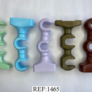 SUPORTE PARA CORTINA DUPLO C/2 COLORIDO