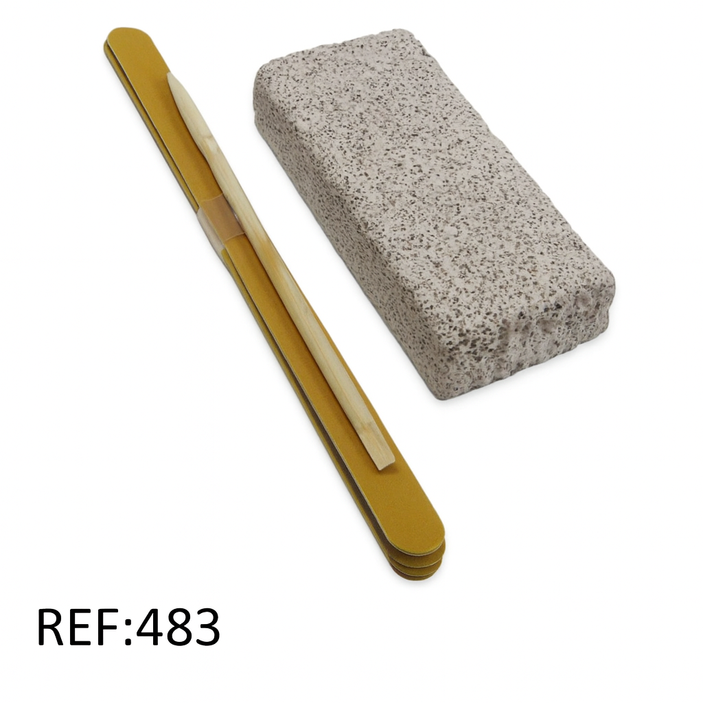 KIT MANICURE COM PEDRA