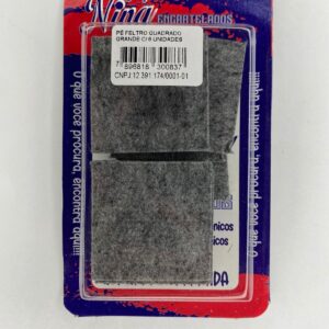 PÉ FELTRO QUADRADO GRANDE C/8 UNIDADES