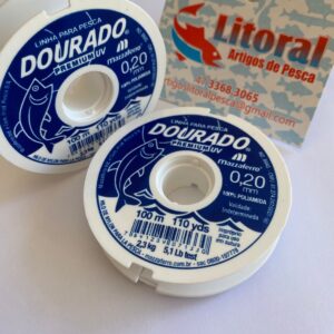 LINHA DE PESCA 0,20 COM 100M