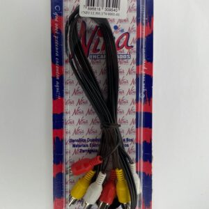 CABO AUDIO E VIDEO 3 SAÍDA 1,5M