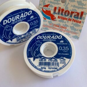 LINHA DE PESCA 0,35 COM 100M