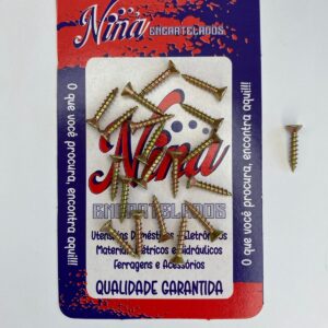 CARTELA DE PARAFUSOS 3,5x20 C/20 UNIDADES