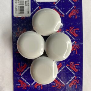 PÉ PLASTICO GRANDE BRANCO C/4 UNIDADES