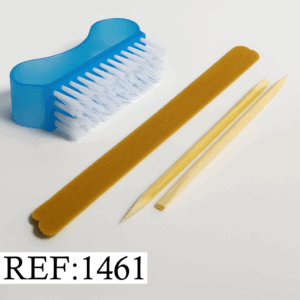 KIT MANICURE COM ESCOVA DE UNHA