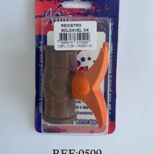 REGISTRO SOLDAVEL 3/4 COM CARTELA
