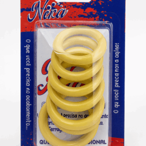 ARGOLAS PARA CORTINA MARFIM COM 8 UNIDADES