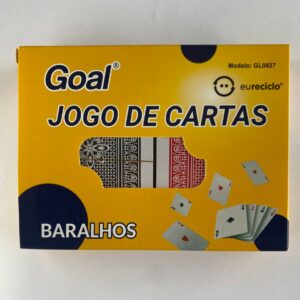 BARALHO DE PAPEL COM 2 JOGOS