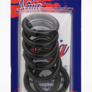 ARGOLAS PARA CORTINA TABACO COM 8 UNIDADES