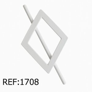 FIVELA PARA CORTINA LOSANGLO BRANCO