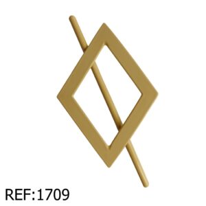 FIVELA DE CORTINA LOSANGO MARFIM