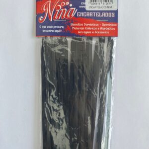 ABRAÇADEIRA DE NYLON PRETA 3,6x370 C/33 UNIDADES