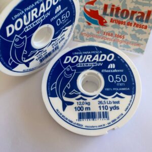LINHA DE PESCA 0,50 COM 100M