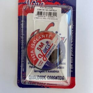 FITA ISOLANTE 5M COM CARTELA