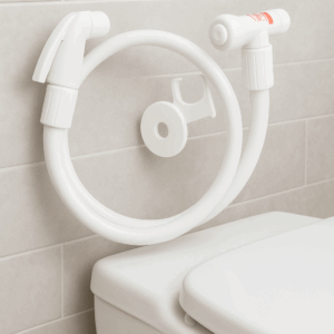 DUCHA HIGIÊNICA FLEX BRANCA 1/4 DE VOLTA