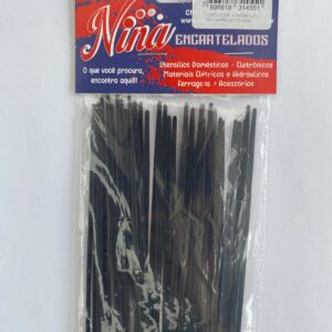 ABRAÇADEIRA DE NYLON 3,0×300 PRETA C/40 UNIDADES