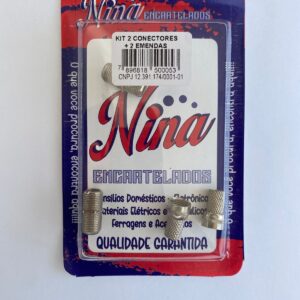 KIT 2 CONECTORES + 2 EMENDAS