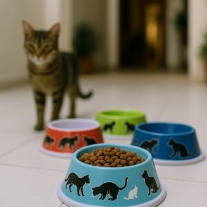 COMEDOURO PARA PET MELAMINA (GATO)