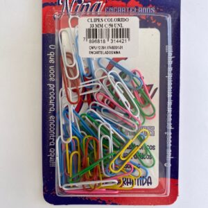 CLIPES COLORICO C/50 UNIDADES 33cm