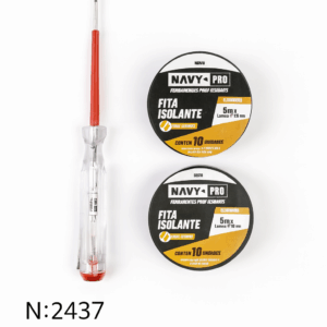 KIT 1 CHAVE TESTE + 2 FITAS ISOLANTE 5M