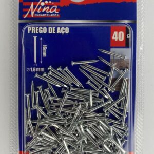 PREGO DE AÇO 16 MM 40g