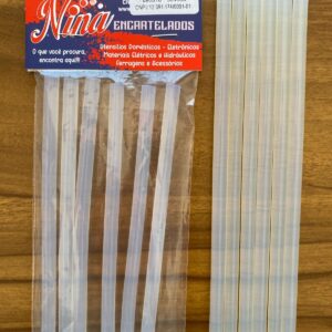 REFIL DE COLA QUENTE FINA COM 6 UNIDADES