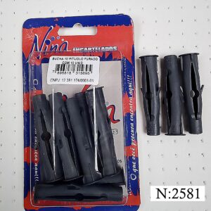 BUCHA 10MM PARA TIJOLO FURADO COM 10 UNID