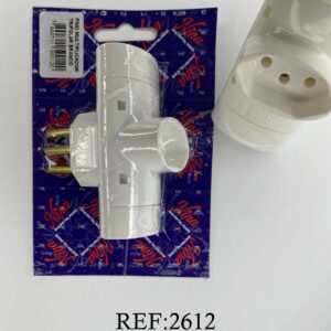 PINO MULTIPLICADOR TRIPOLAR BRANCO