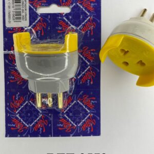 ADAPTADOR COLORIDO 3 PINOS 20 AMPERES