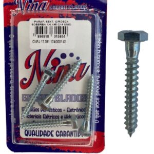 PARAF. SEXTAVADO ROSCA-SOBERANA 1/4X45 C/4 UNIDADES