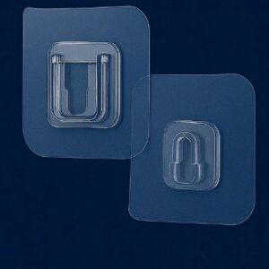 GANCHO ADESIVO COM 2 PARES