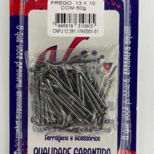 PREGO 13 X 15 COM 60g