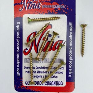 PARAFUSO PARA BUCHA 8 COM 8 UNIDADES