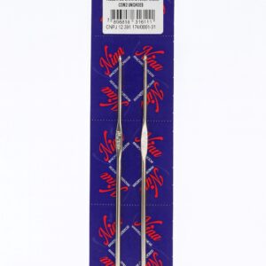 AGULHA DE CROCHE  0.5MM/1.75MM COM 2 UNIDADES