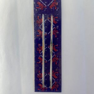 AGULHA DE CROCHÊ  1.5MM/1.6MM COM 2 UNIDADES