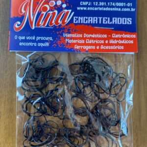 LIGA DE SILICONE PRETA - P