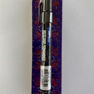 MARCADOR PERMANENTE PRETO MP - 313 COM CARTELA