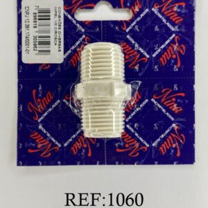 CONEXÃO NIPEL COM ROSCA 1/2