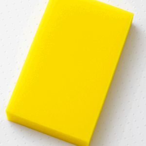 BLOCO DE ESPUMA AMARELO PARA LAVAR CARRO