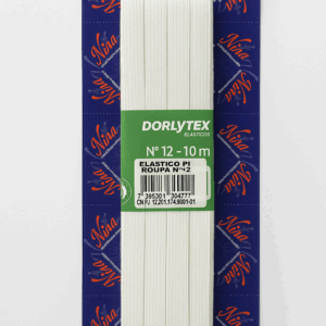 ELASTICO PARA ROUPA Nº12 C/10M
