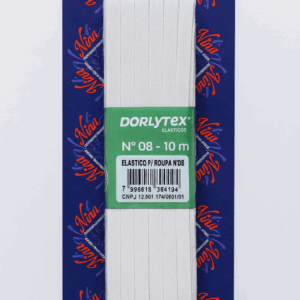 ELASTICO PARA ROUPA Nº08 C/10M