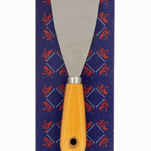 ESPATULA DE METAL COM CABO DE MADEIRA 2