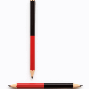 LAPIS DE CARPINTEIRO COM 2 CORES