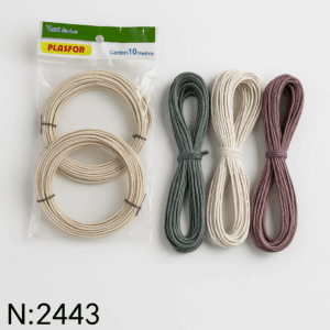 KIT 2 VARAL DE AÇO + 3 VARAL DE NYLON