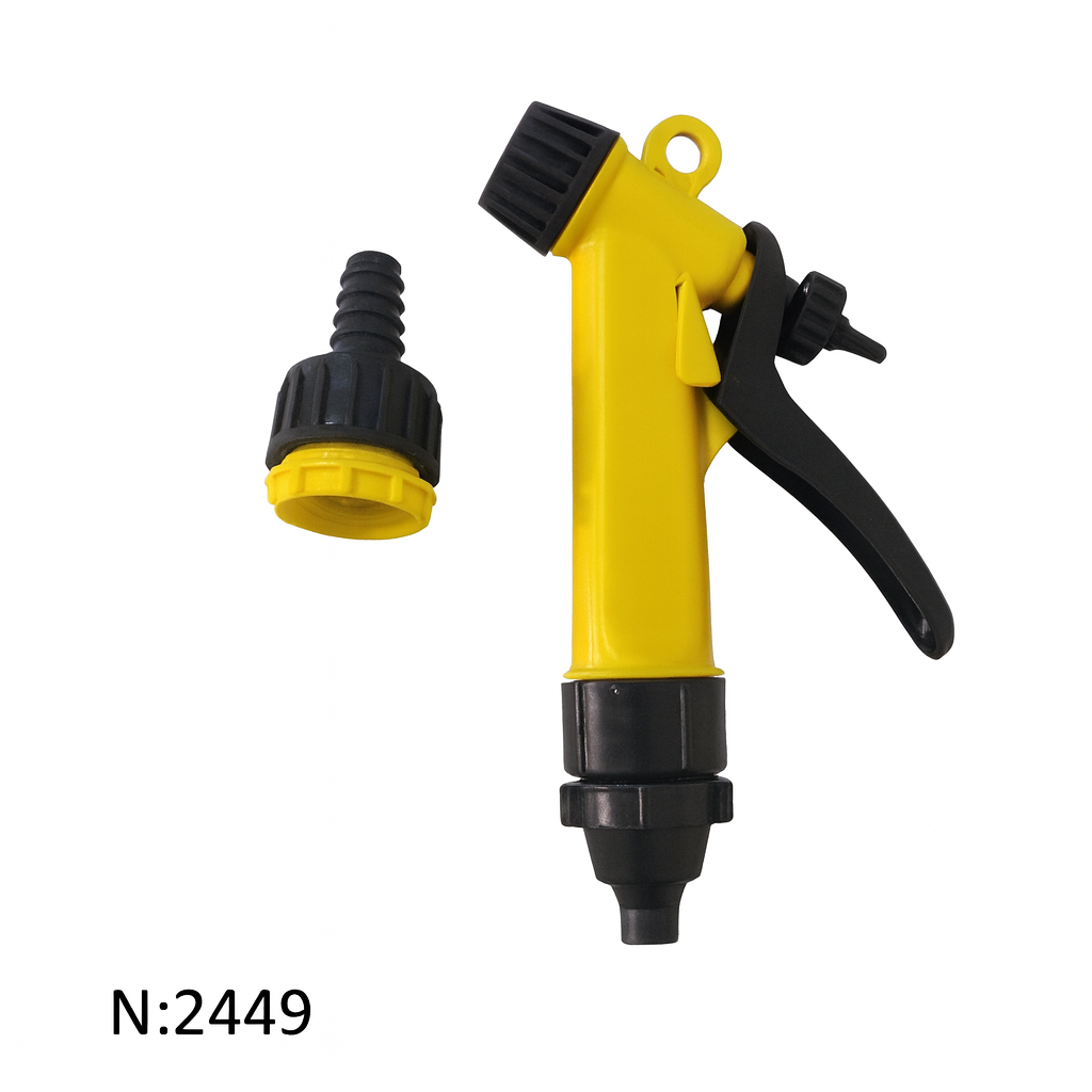 KIT 1 ESGUICHO COM ADAPTADOR + 1 BICO COM ADAPTADOR