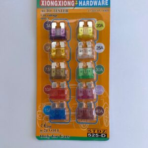 FUSÍVEIS 3A, 5A, 7,5A, 10A, 15A, 20A, 25A, 30A, 35A, 40A